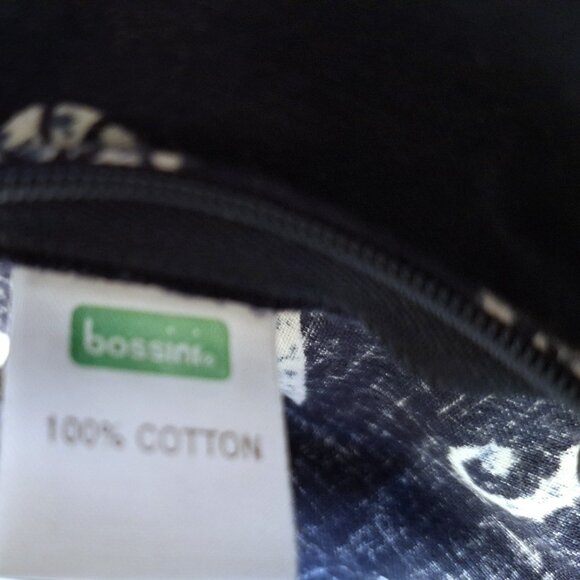 High Rise Golf Shorts with Blue and White Marine Theme - Picture 8 of 8